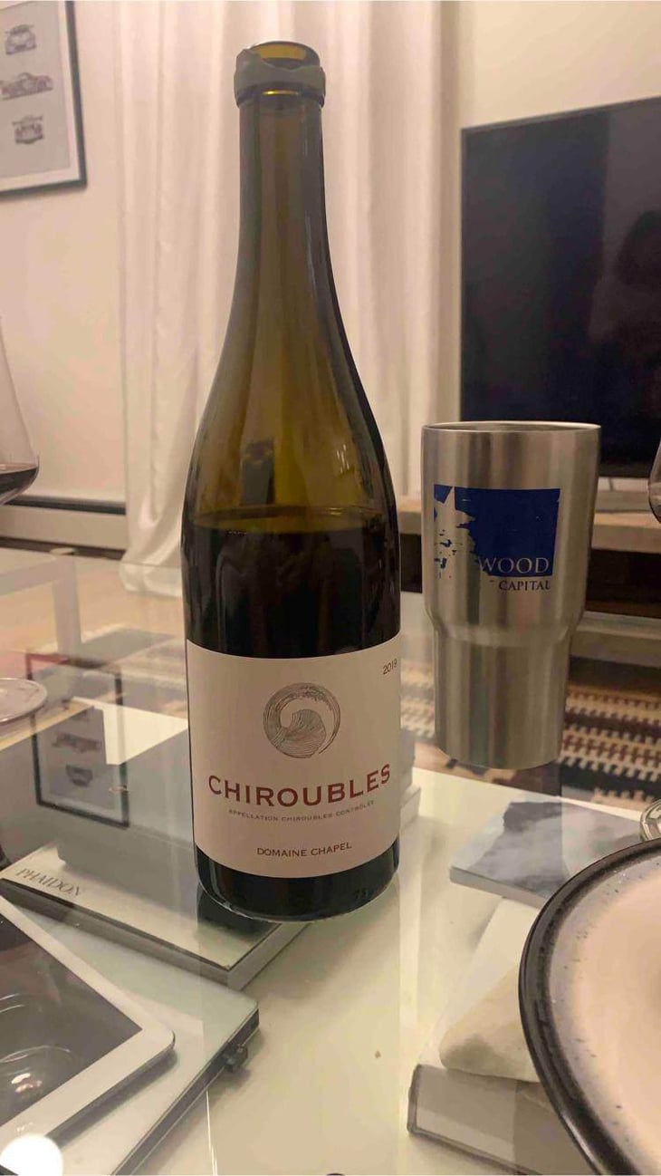 Chiroubles - Domaine Chapel - David Chapel & Michele Smith-Chapel -2019
