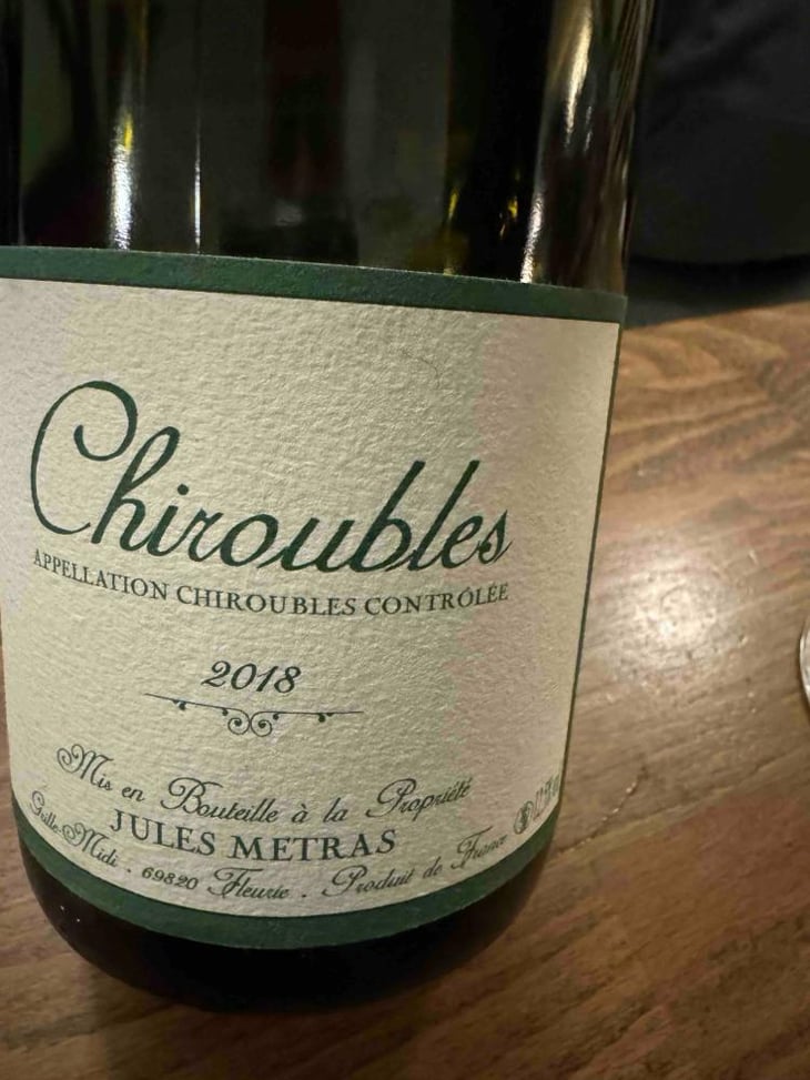 Chiroubles - Jules Métras - Jules Métras 
