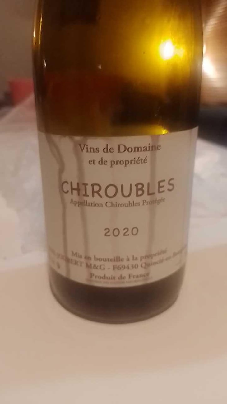 Chiroubles - Domaine Marcel Joubert - Carine Joubert 