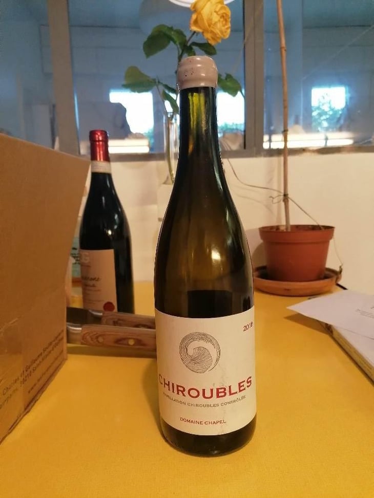 Chiroubles - Domaine Chapel - David Chapel & Michele Smith-Chapel -2019