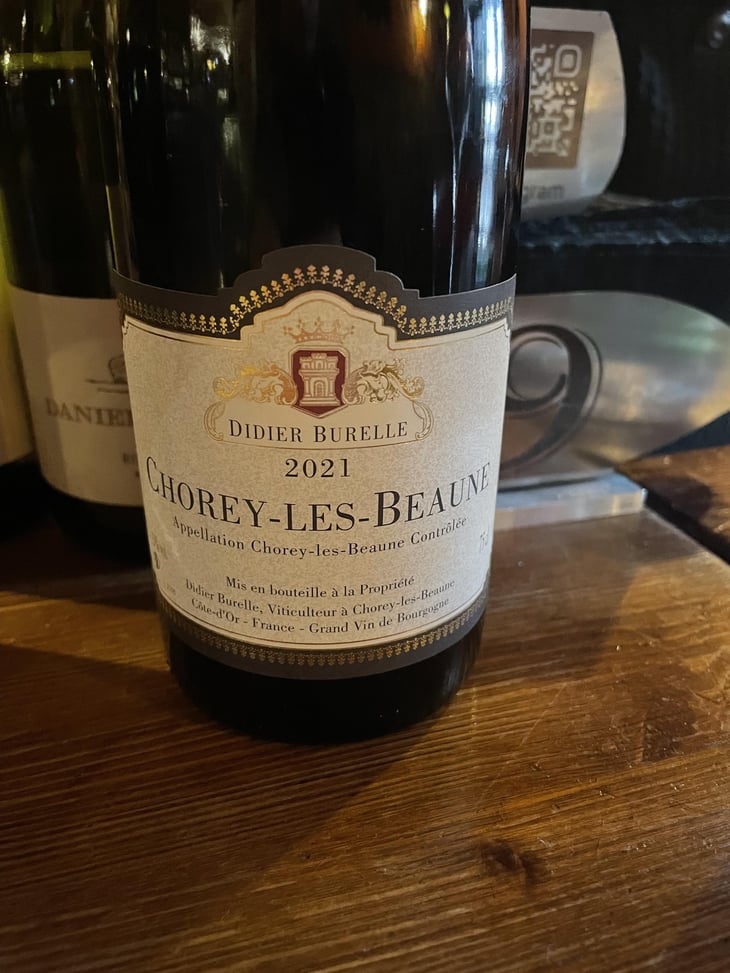 Chorey Les beaune - Domaine Didier Burelle - Céline et Didier Burelle -2021