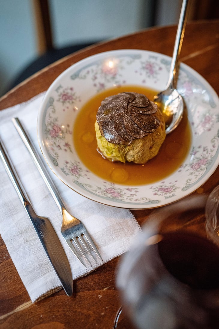 Chou Farci, Bouillon Végétal & Truffe Fraiche - L’Un des Sens - 741769