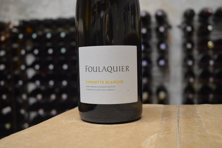 La Chouette Blanche (old label) - Mas Foulaquier - Pierre Jequier & Blandine Chauchat 