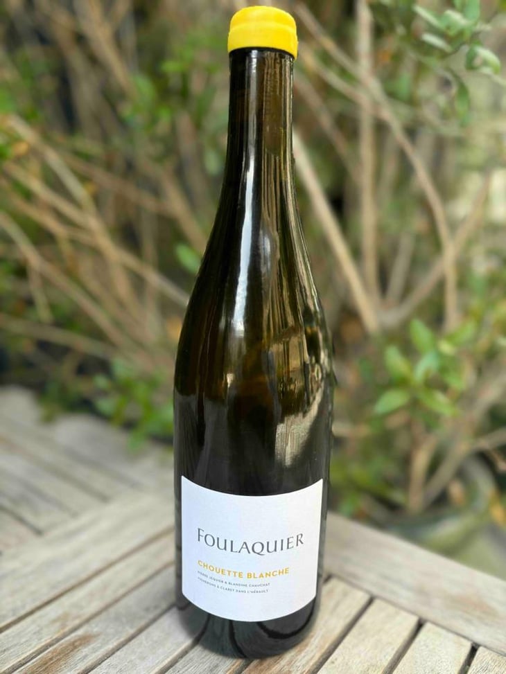 La Chouette Blanche (old label) - Mas Foulaquier - Pierre Jequier & Blandine Chauchat 