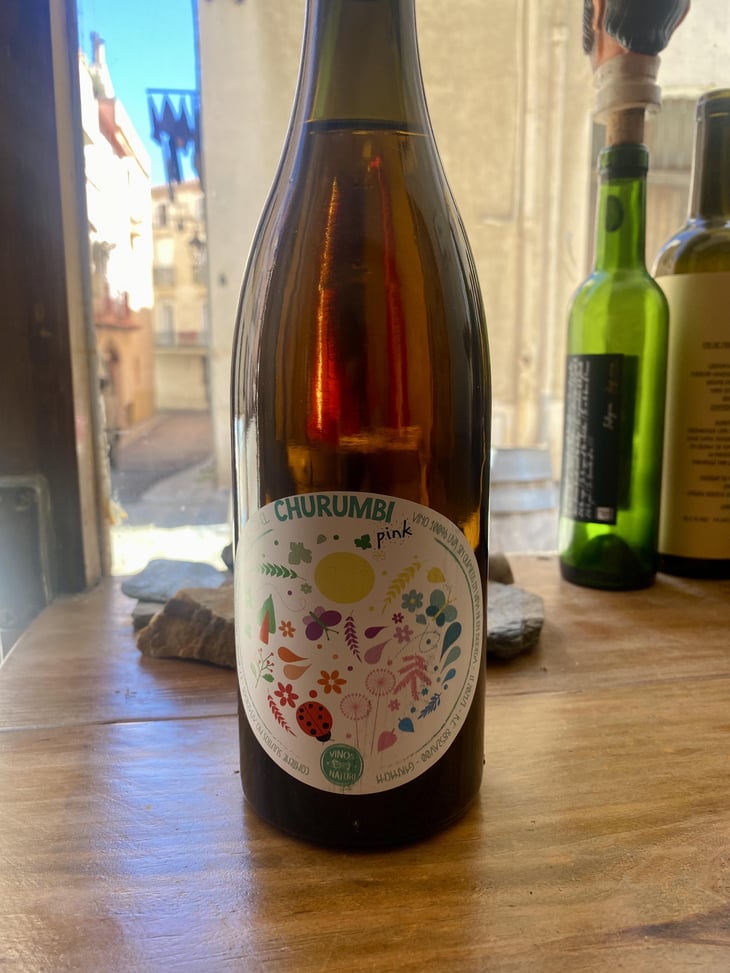 Churumbi - Vinos Naturi - Raúl Calle y Laura Piñas 