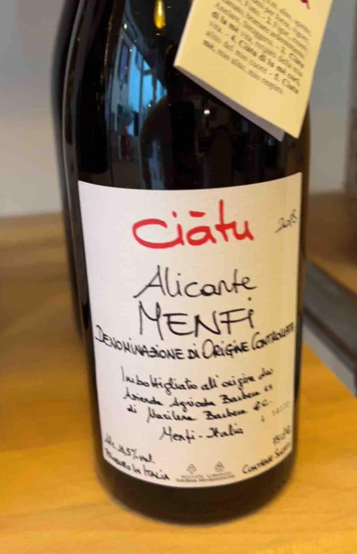 Ciàtu - Cantine Barbera - Marilena Barbera -2017