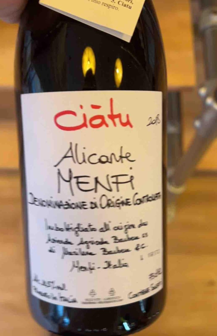 Ciàtu - Cantine Barbera - Marilena Barbera -2017