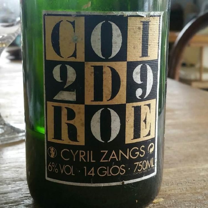 Cidre 2009 - Cidre 2 Table - Cyril Zangs 