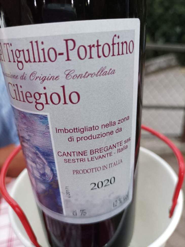 Ciliegiolo - Sestri Levante - Cantine Bregante 