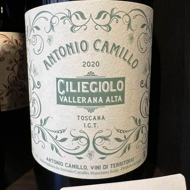 Ciliegiolo Vallerana Alta - Vini Di Territorio - Antonio Camillo -2020
