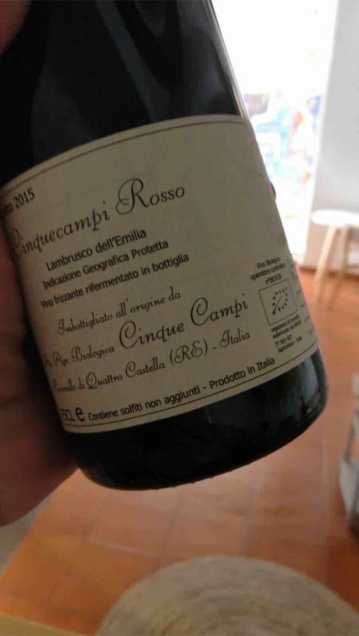 Cinquecampi Rosso - Cinque Campi - Vanni Nizzoli 