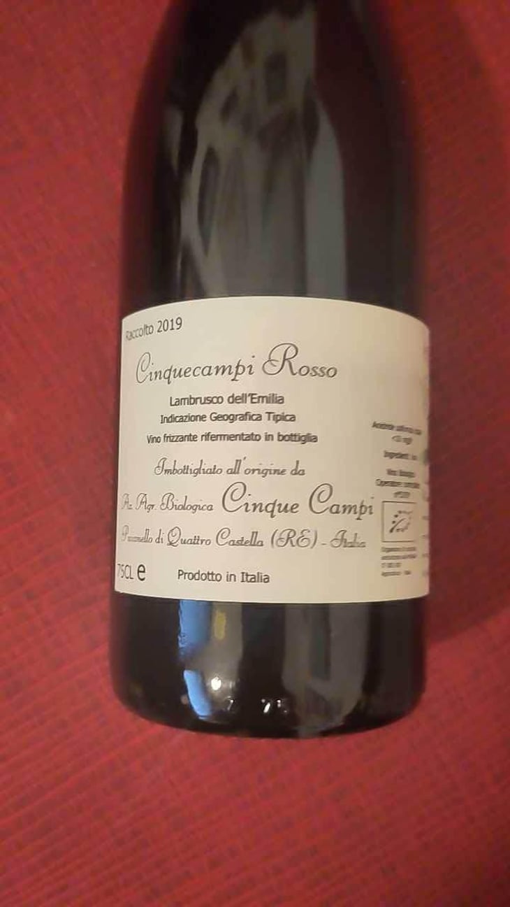 Cinquecampi Rosso - Cinque Campi - Vanni Nizzoli 