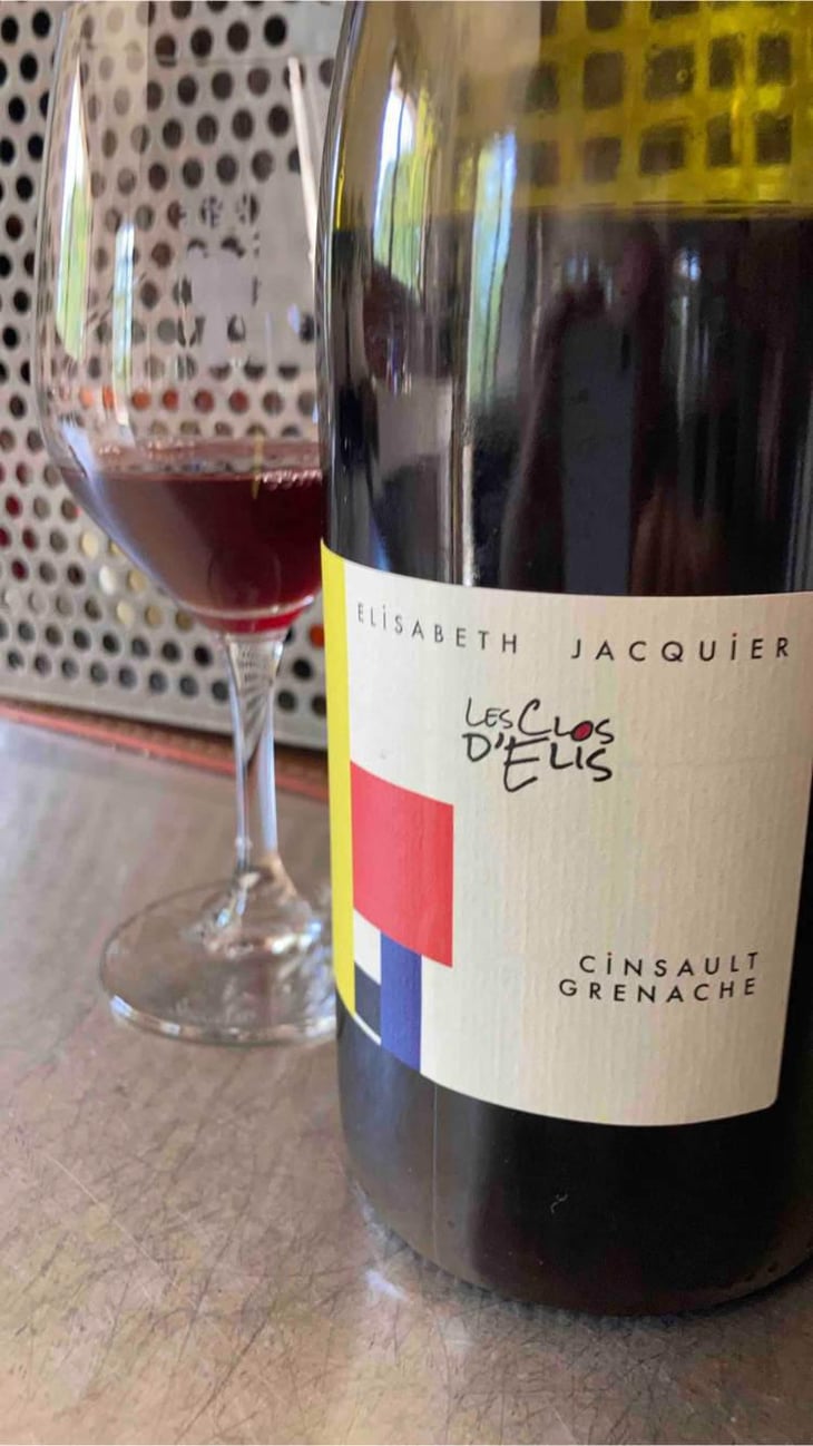 Cinsault Grenache - Les Clos d'Elis - Elisabeth Jacquier 