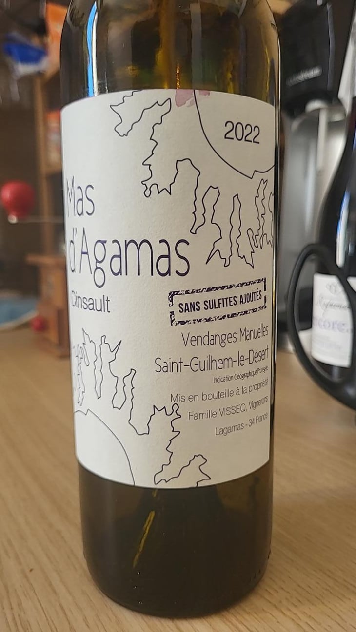 Cinsault - Mas d'agamas - Vincent Visseq -2022
