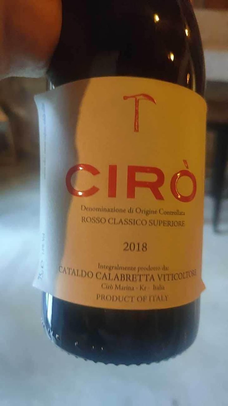 Cirò Rosso Classico Superiore - Cataldo Catabretta - Cataldo Calabretta 