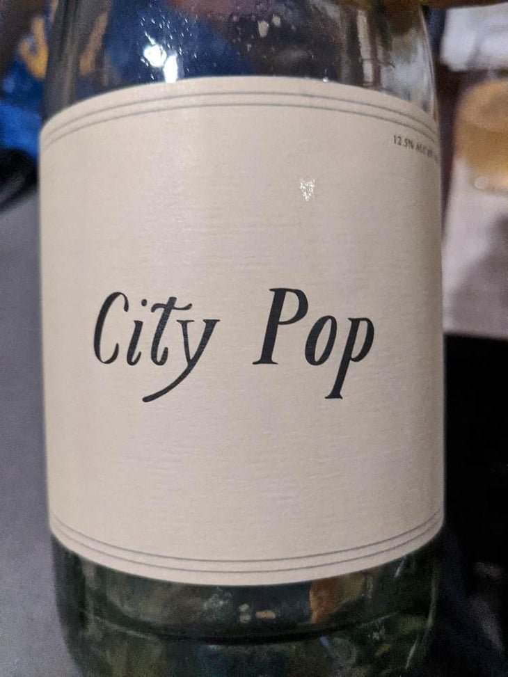 City Pop - Swick Wines - Joe Swick 