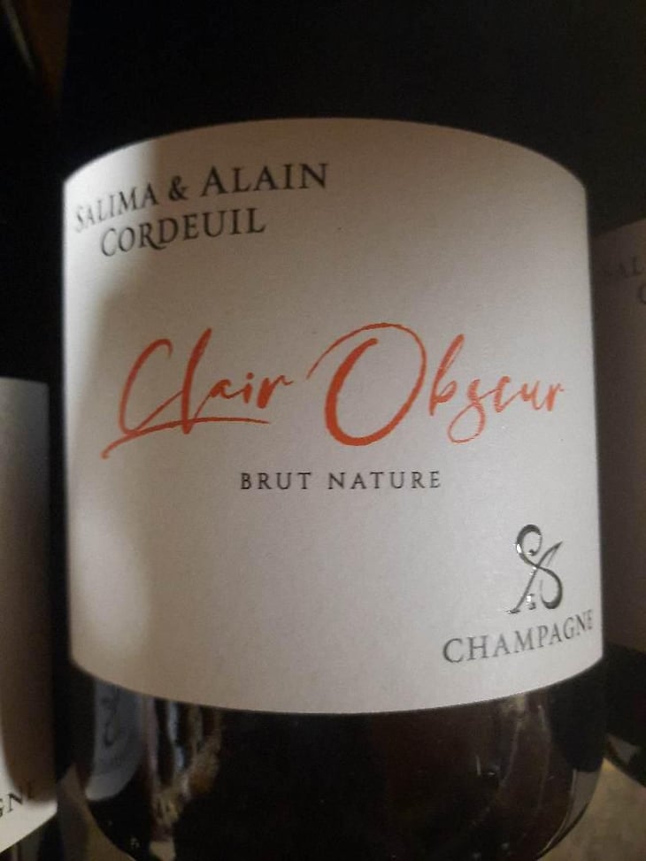 Clair Obscur Brut Nature - Domaine Salima et Alain Cordeuil - Salima & Alain Cordeuil 