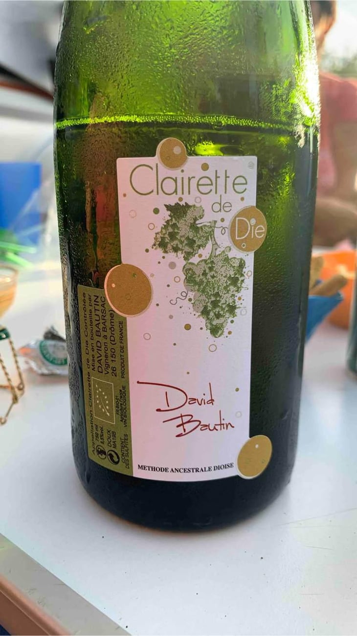 Clairette De Die Tradition - David Bautin - David Bautin 