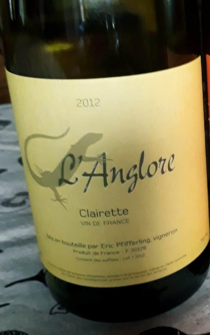 Clairette - L'Anglore - Éric, Thibault & Joris Pfifferling 