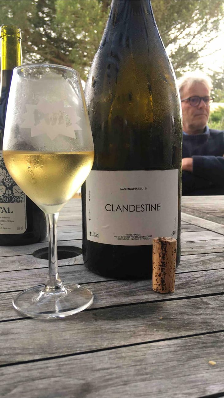 Clandestine (blanc) - Domaine de Mena - Sébastien Agelet 