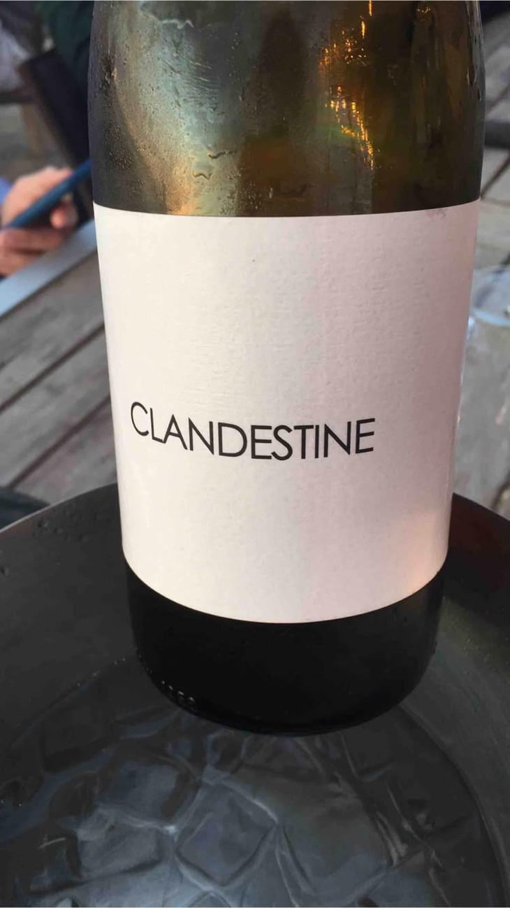 Clandestine (blanc) - Domaine de Mena - Sébastien Agelet 