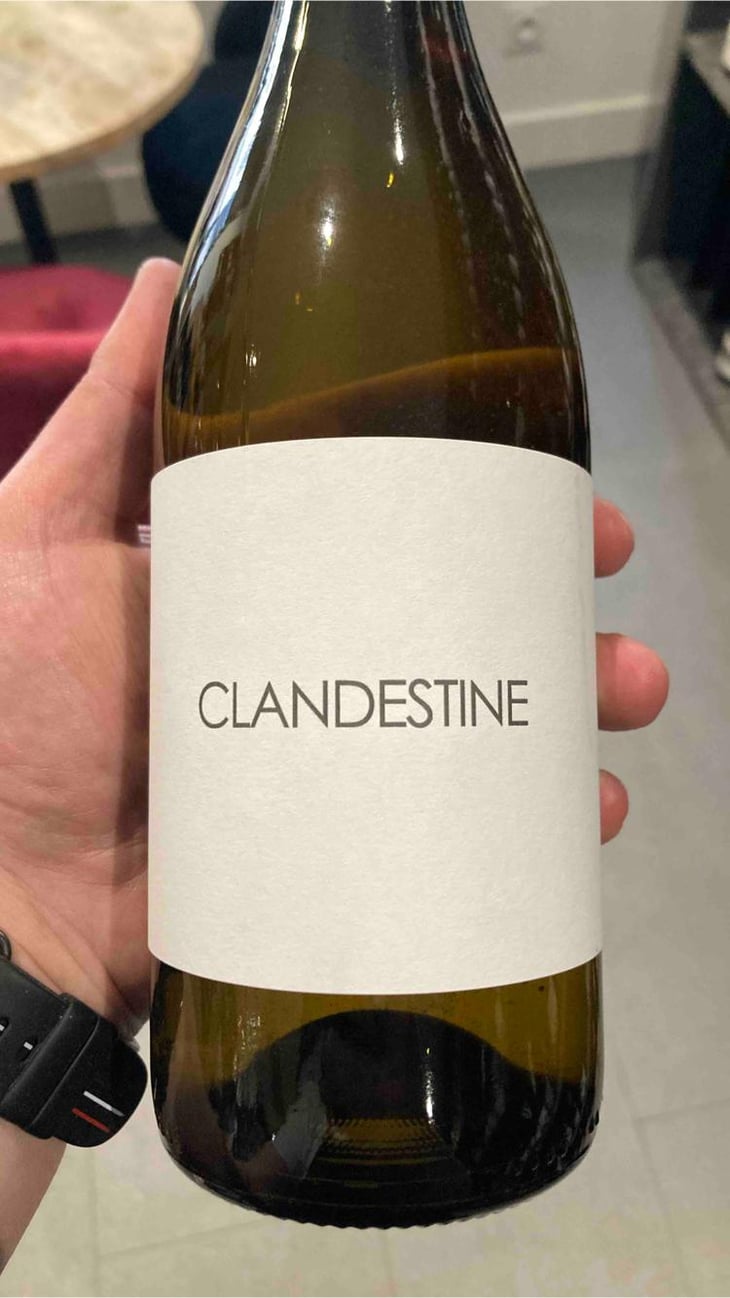 Clandestine (blanc) - Domaine de Mena - Sébastien Agelet 