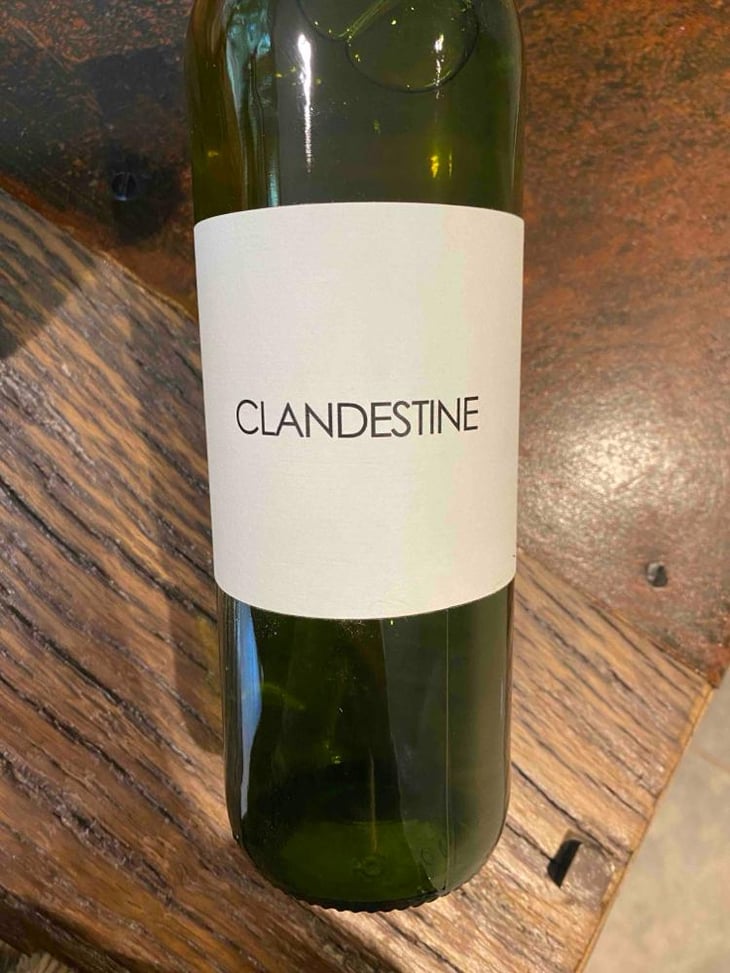 Clandestine (blanc) - Domaine de Mena - Sébastien Agelet 