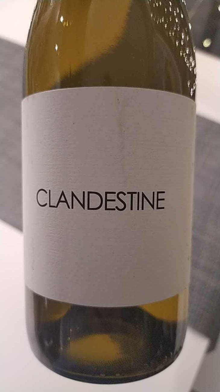 Clandestine (blanc) - Domaine de Mena - Sébastien Agelet 