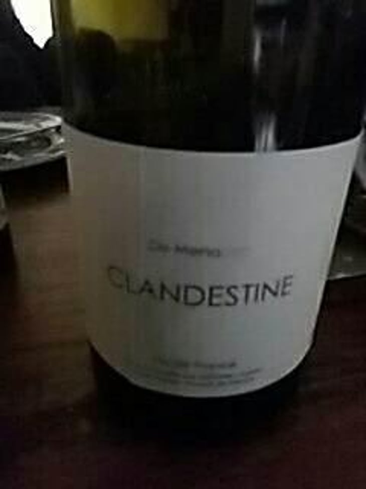 Clandestine (blanc) - Domaine de Mena - Sébastien Agelet 