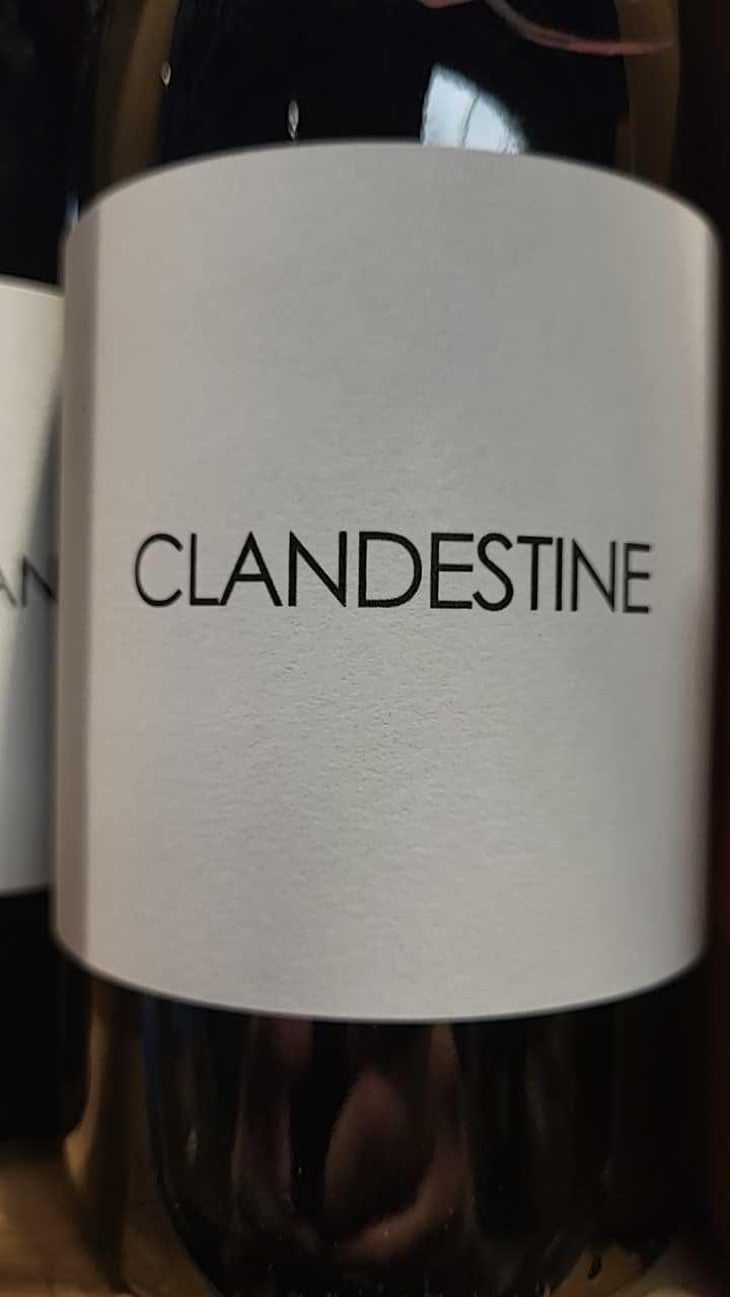 Clandestine (blanc) - Domaine de Mena - Sébastien Agelet 