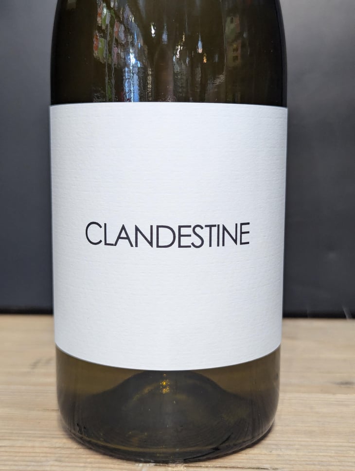 Clandestine (blanc) - Domaine de Mena - Sébastien Agelet 