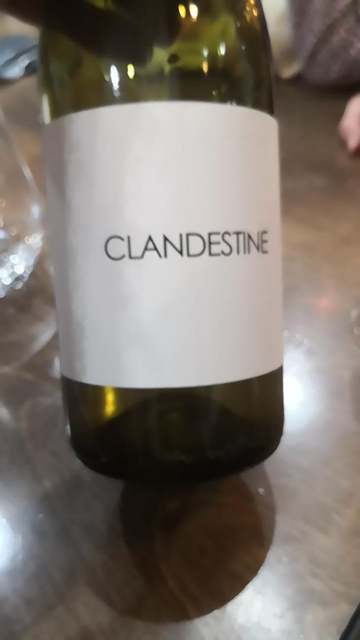 Clandestine (rouge) - Domaine de Mena - Sébastien Agelet 