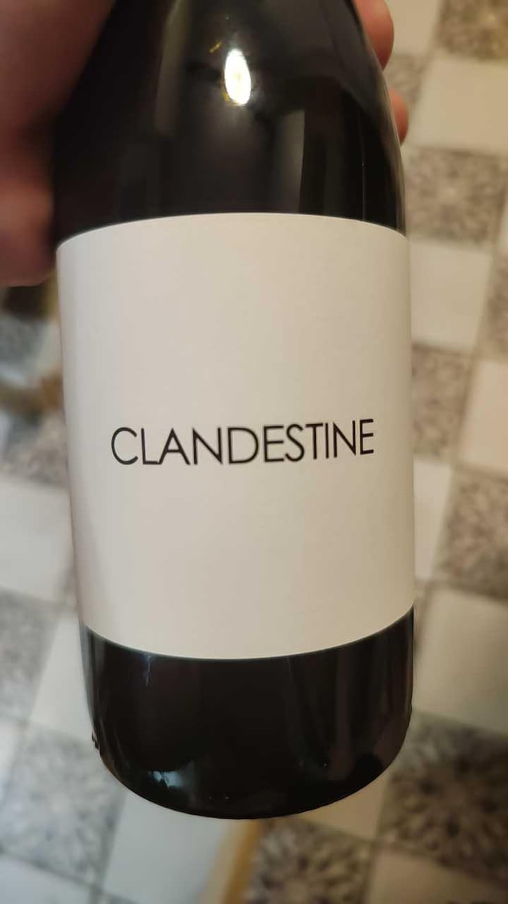 Clandestine (rouge) - Domaine de Mena - Sébastien Agelet 