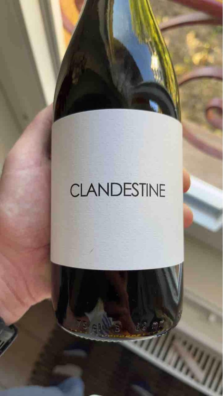 Clandestine (rouge) - Domaine de Mena - Sébastien Agelet 