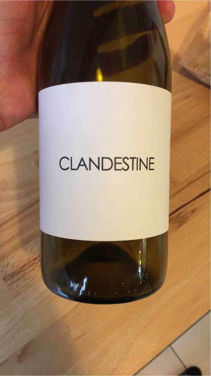 Clandestine (rouge) - Domaine de Mena - Sébastien Agelet 