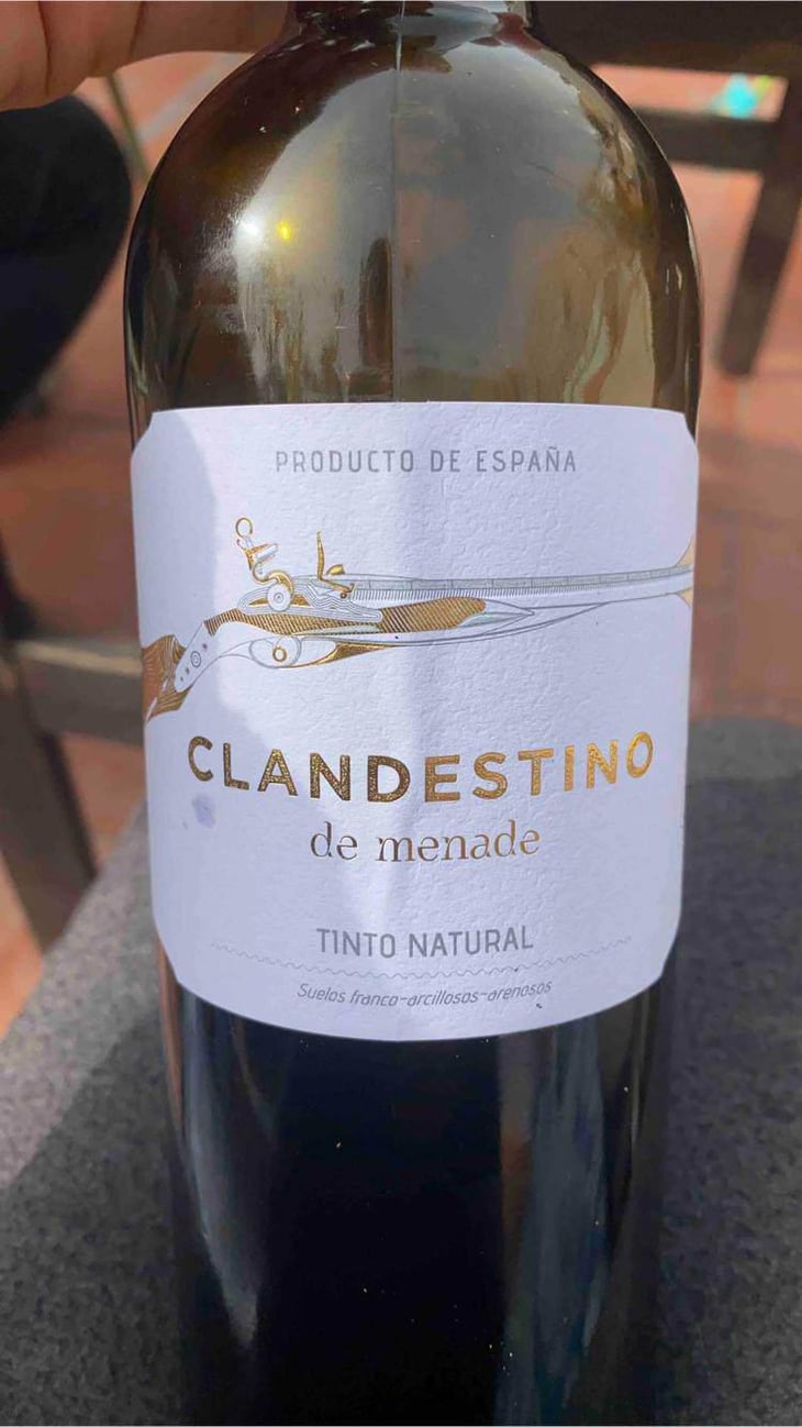 Clandestine (rouge) - Domaine de Mena - Sébastien Agelet 