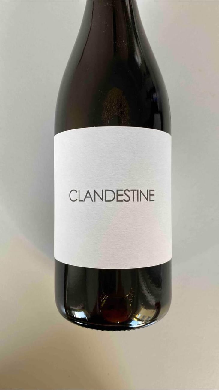 Clandestine (rouge) - Domaine de Mena - Sébastien Agelet 