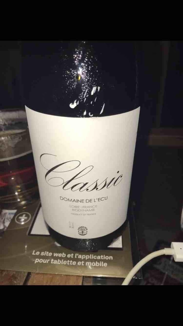 Classic - Domaine de L'Ecu - Claire & Fred NIGER 