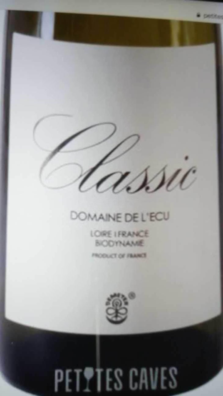 Classic - Domaine de L'Ecu - Claire & Fred NIGER 