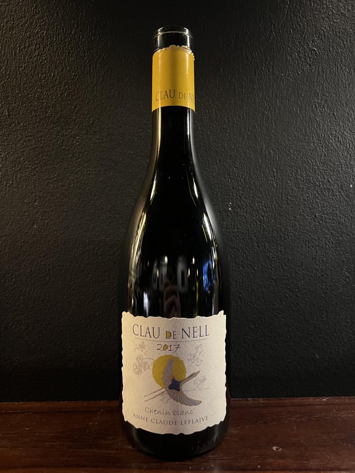 Chenin Blanc - Clau De Nell - Charlotte Jacques-Leflaive, Christian Jacques & Sylvain Potin -2018