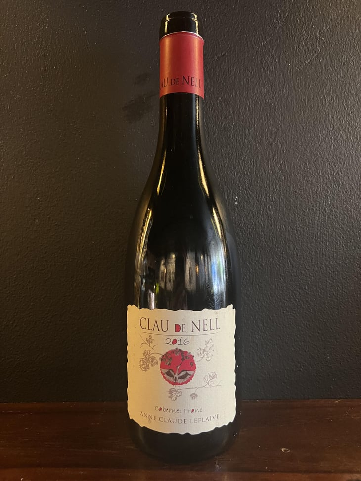 Cabernet Franc - Clau De Nell - Charlotte Jacques-Leflaive, Christian Jacques & Sylvain Potin 