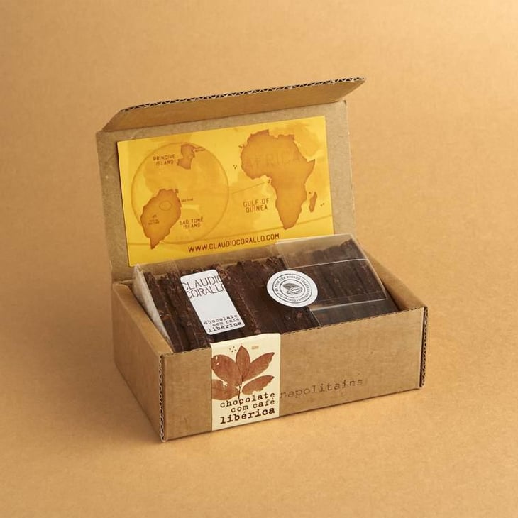Claudio Corallo 70% With Liberica Coffee 160g - Flemming´s - 546422