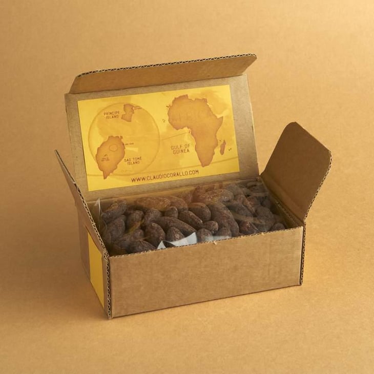 Claudio Corallo Roasted Cocoa Beans 130g - Flemming´s - 546438
