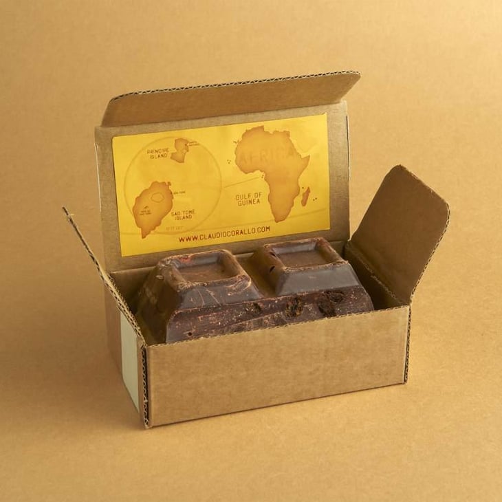 Claudio Corallo Ubric 1 70% With Raisins In Cocoa Distillate  100g - Flemming´s - 546442
