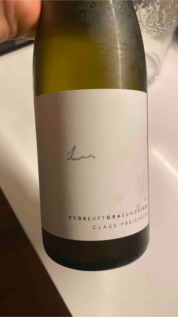 ErdeLuftGrasUndReben GV - Weingut Claus Preisinger - Claus Preisinger -2017