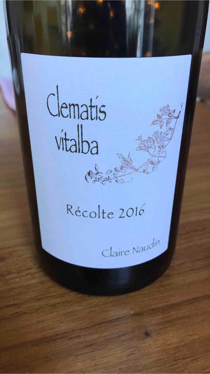 Clematis Vitalba - Domaine Henri Naudin-Ferrand - Claire Naudin 