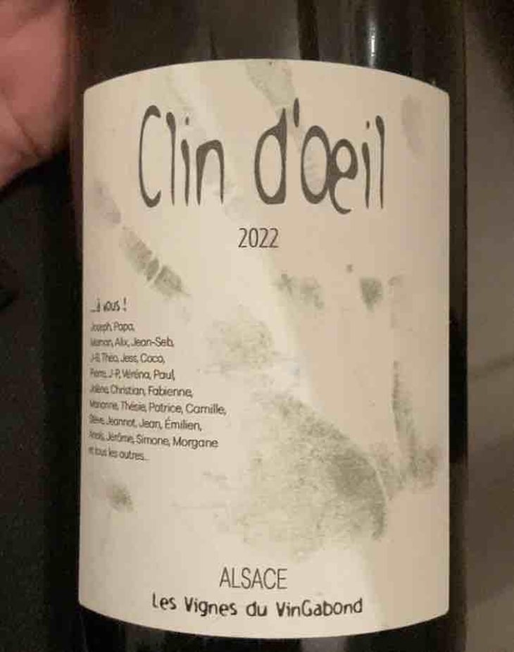 Clin d'oeil - Les Vignes du Vingabond - Florian Spannagel -2022