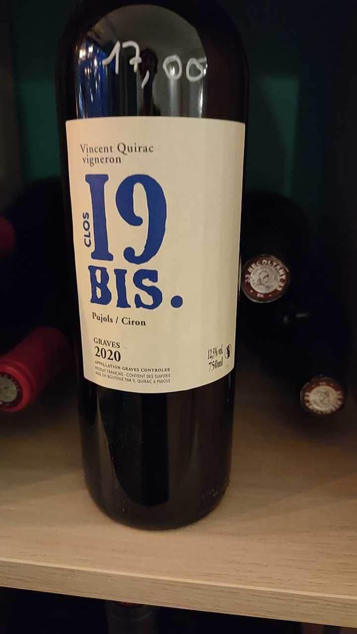 Clos 19 bis - Clos 19 Bis - Vincent Quirac -2018