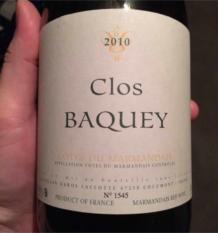 Clos Baquey - Elian Da Ros - Sandrine et Elian Da Ros 