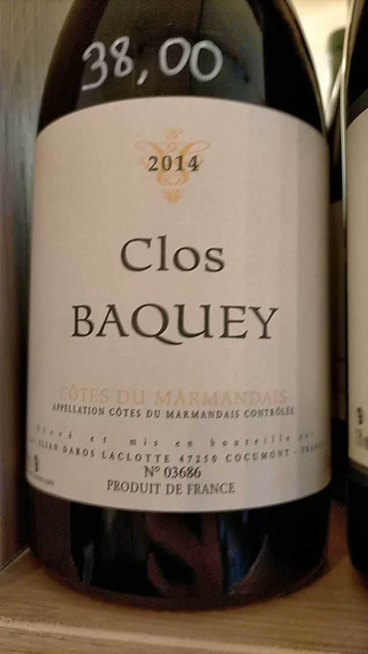Clos Baquey - Elian Da Ros - Sandrine et Elian Da Ros 